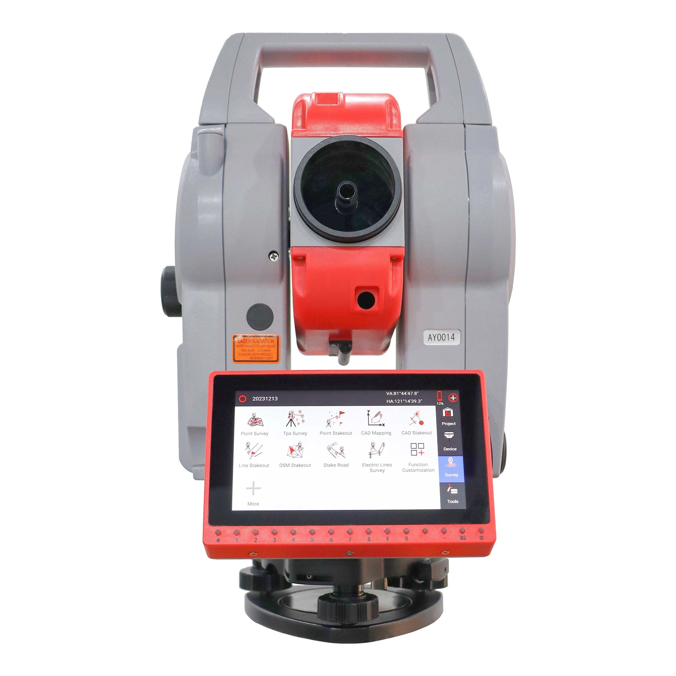 Android Total Station ALPHA Y with Surpro 6.0 onboard for engineering projects 2 - alphageo Android Total Station ALPHA Y with Surpro 6.0 onboard for engineering projects 2 - alphageo