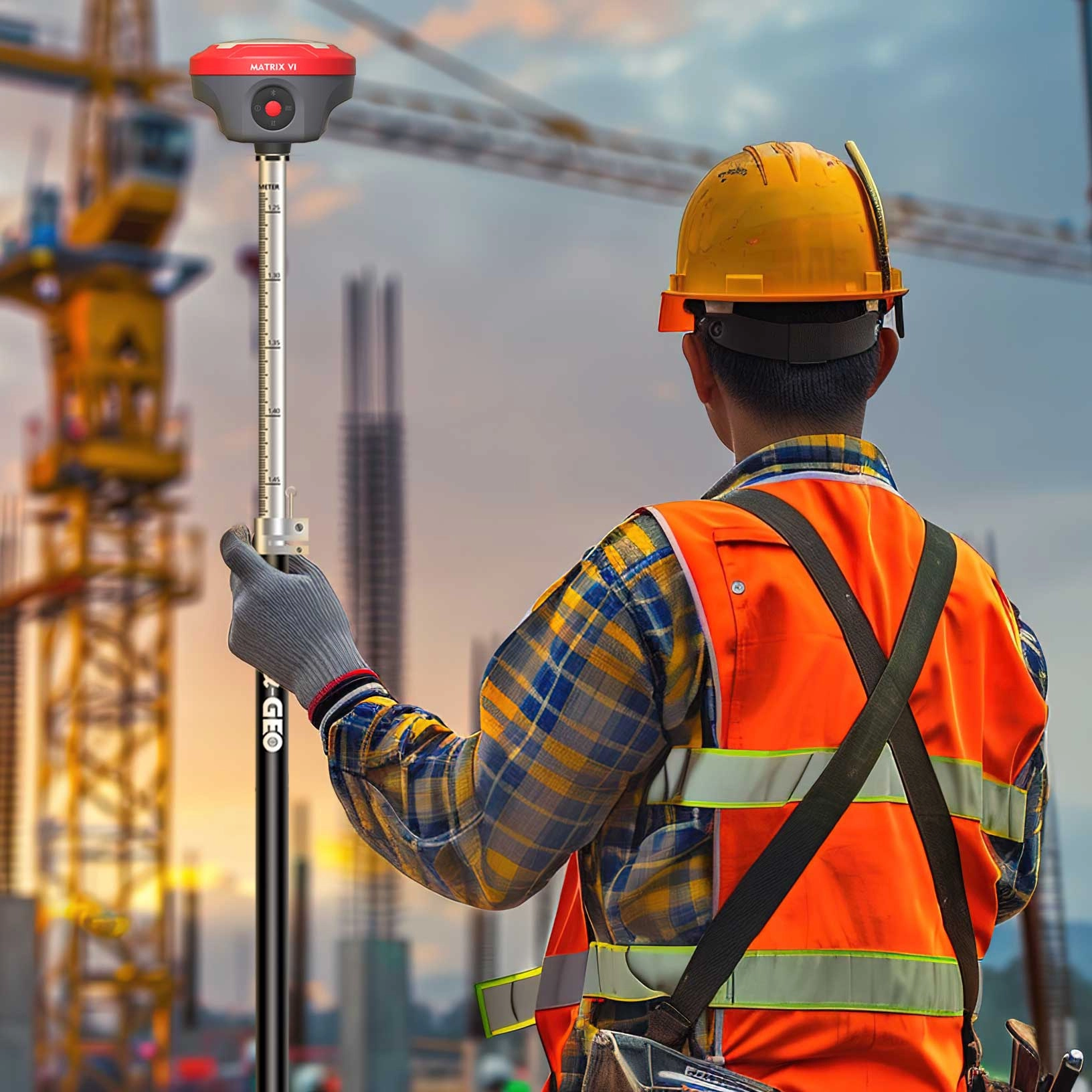 Brand new functional GNSS Matrix VI receiver merges Visual , AR and Laser 5 - alphageo