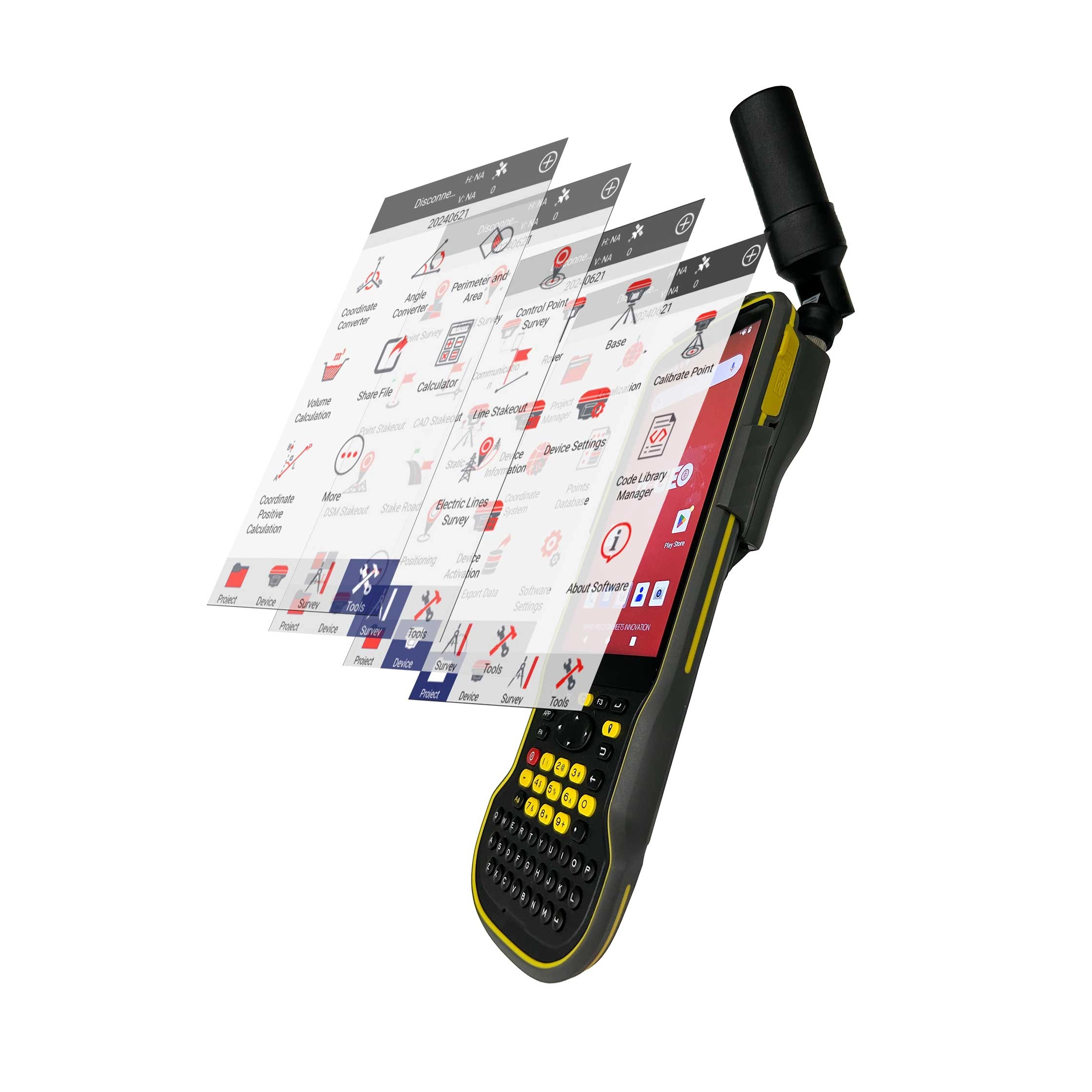 Handheld RTK data collector S60III PRO collection terminal 2 - alphageo Handheld RTK data collector S60III PRO collection terminal 2 - alphageo