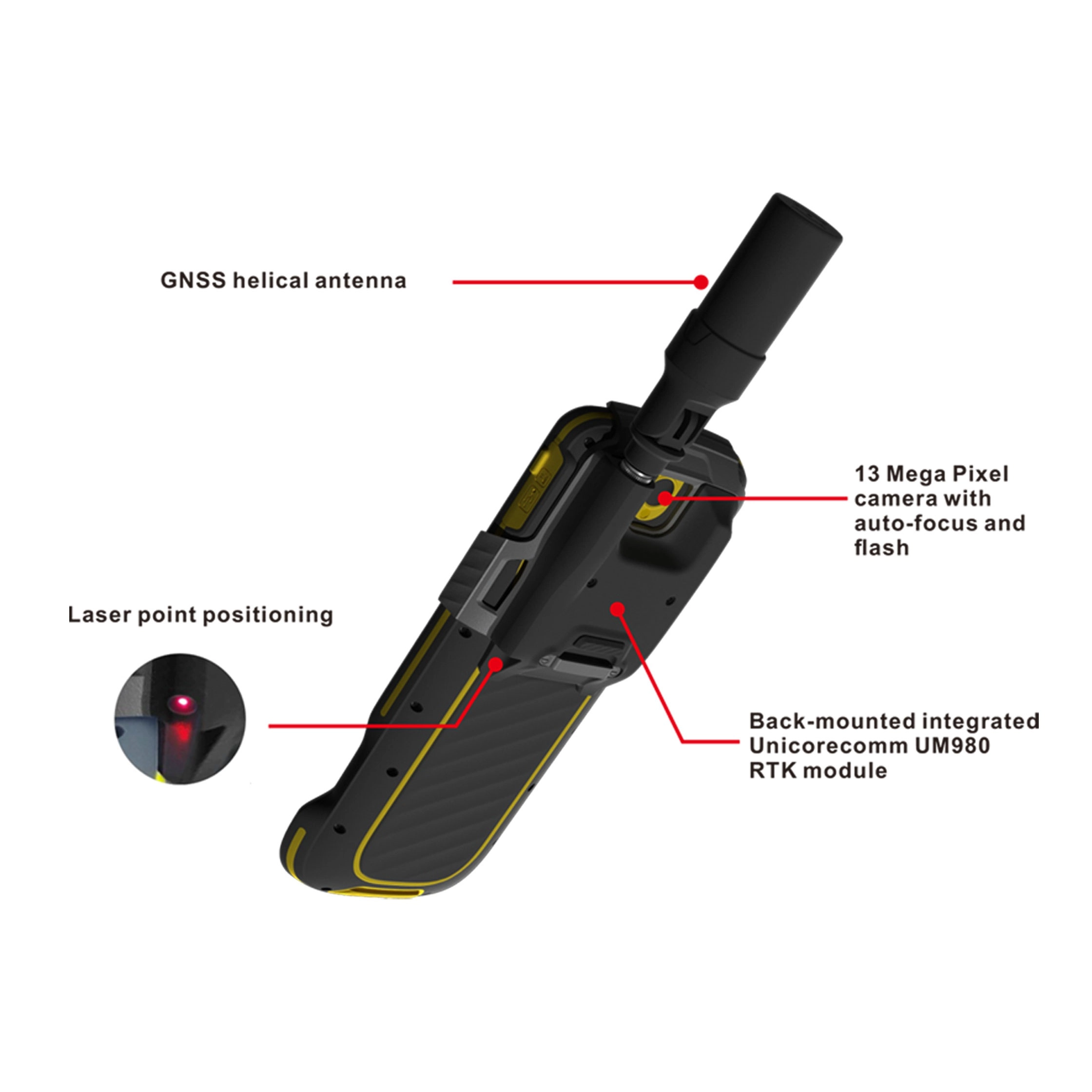Handheld RTK data collector S60III PRO collection terminal 3 - alphageo Handheld RTK data collector S60III PRO collection terminal 3 - alphageo