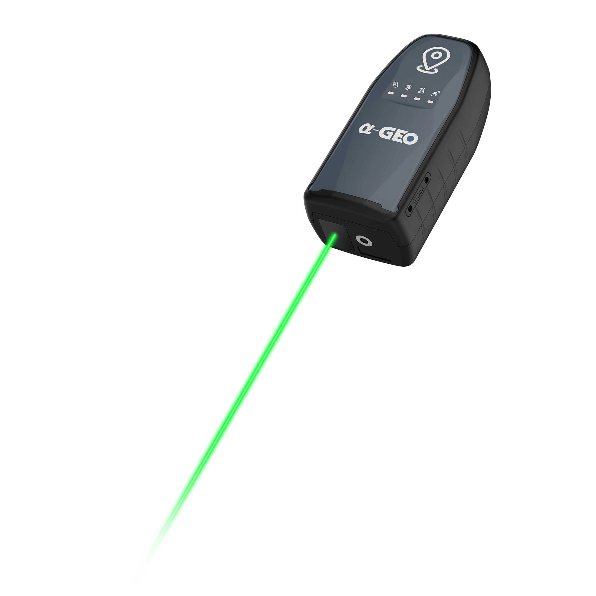 Handheld RTK GeoPuls instrument with laser function 2 - alphageo Handheld RTK GeoPuls instrument with laser function 2 - alphageo